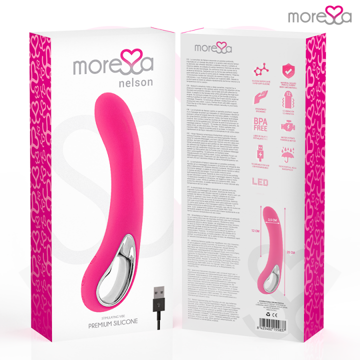Moressa - Nelson Premium Silicone Ricaricabile