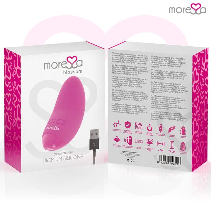 Moressa - Vibrador Blossom Rosa