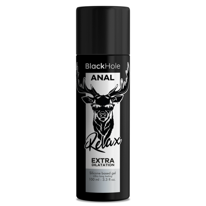 Black Hole - Gel Base de Silicone Dilatação Anal 100 ml