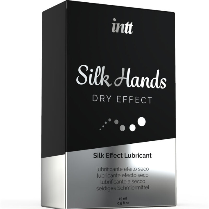 Intt Lubricants - Lubrificante Mani Silk Formula Silicone Concentrata 15 ml