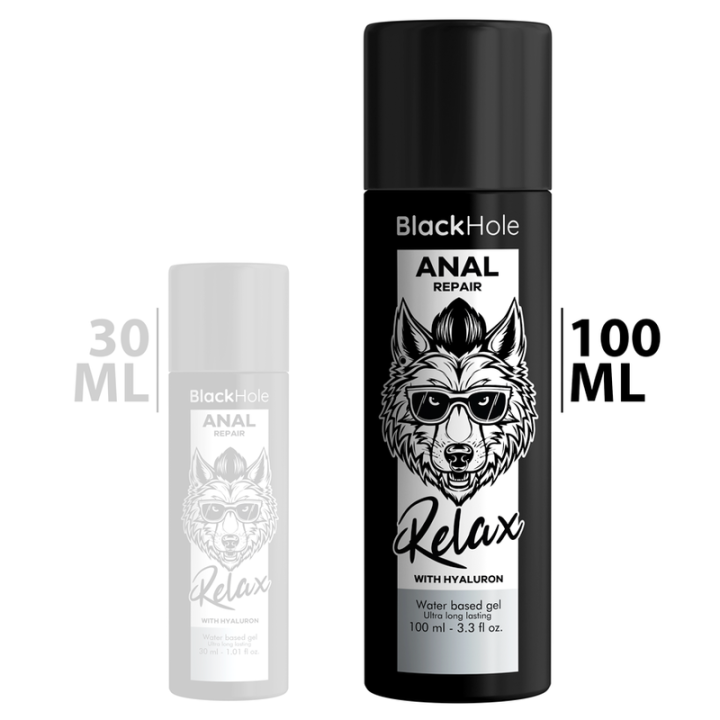 Black Hole - Anal Repair Wasserbasierte Entspannung Mit Hyaluron 100 ml