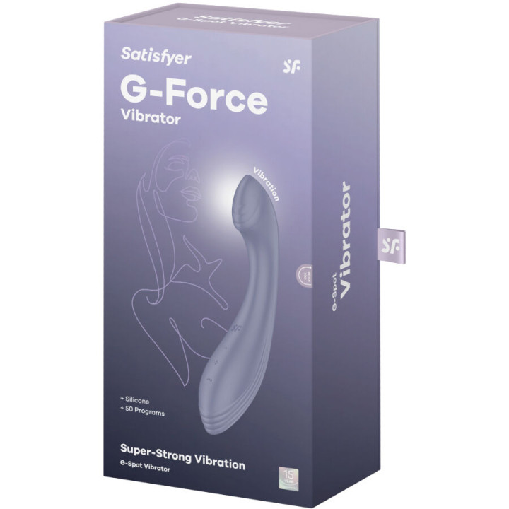 Satisfyer - Stimulateur Vibrateur g-Force g-Spot Violet