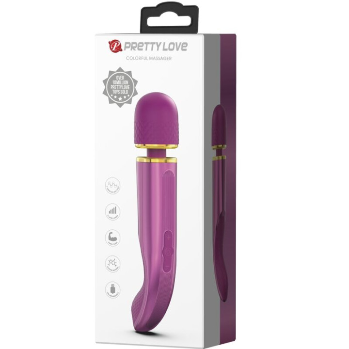 Pretty Love - Massager 7 Modos de Vibrao Roxo