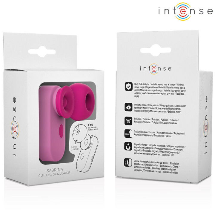 Intense - Stimolatore Clitoride Sabrina Rosa