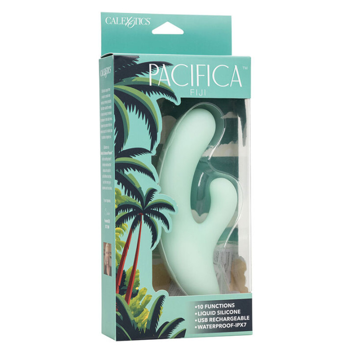 Calexotics - Pacifica Fiji Vibrator & Estimulator g Spot 10 Vibrations Aqua