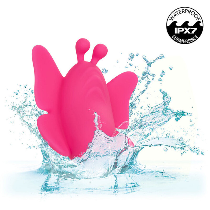 Calexotics - Neon Vibes Flutter Vibe Estimulador de Vibração 10 Vibrações Rosa