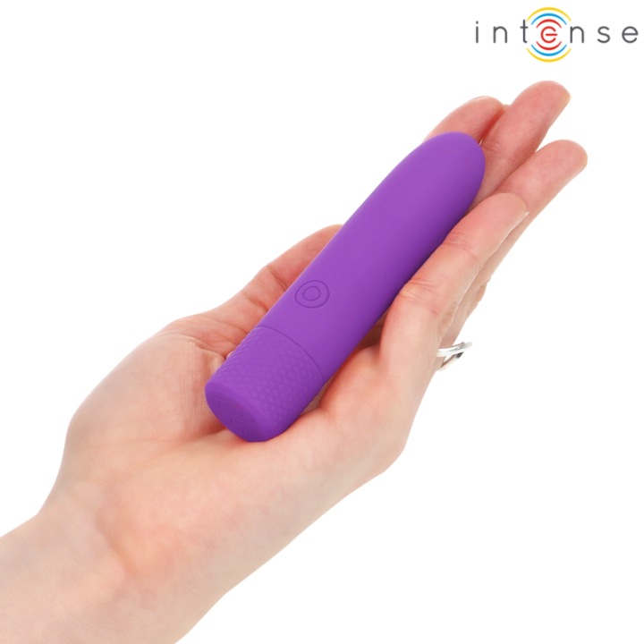 Intense - Symone Usb Recarregável Vibratória Bullet 8 Vibrações Roxo 10 x 2,2 cm