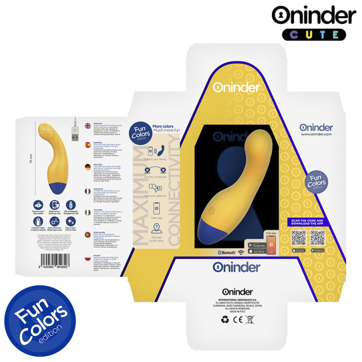 Oninder Cute - Love Buddy Master Wibrator Punktu g - Bezpłatna Aplikacja na Cały Świat