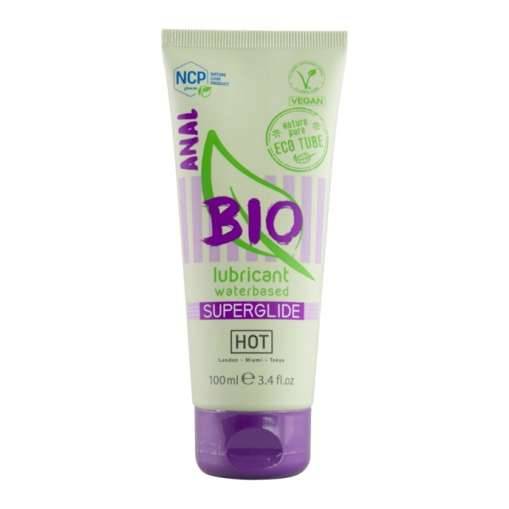 Hot - Lubrificante Bio a Base d'Acqua Anal 100 ml