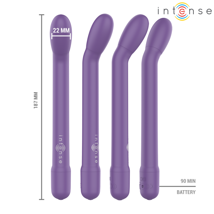 Intense - Karlie Wiederaufladbarer g-Spot-Stimulator Lila