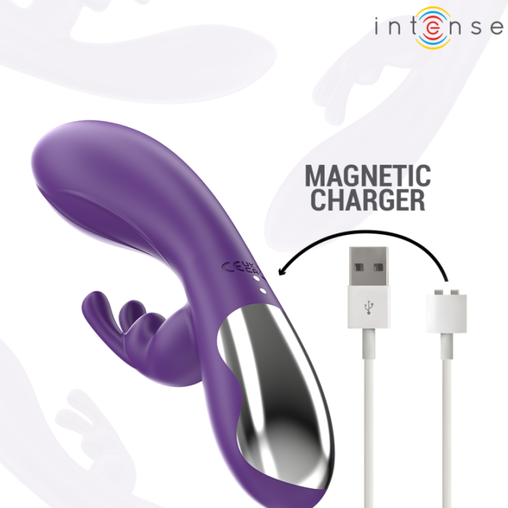 Intense - Randall Rabbit Vibrador 10 Vibrações Roxo
