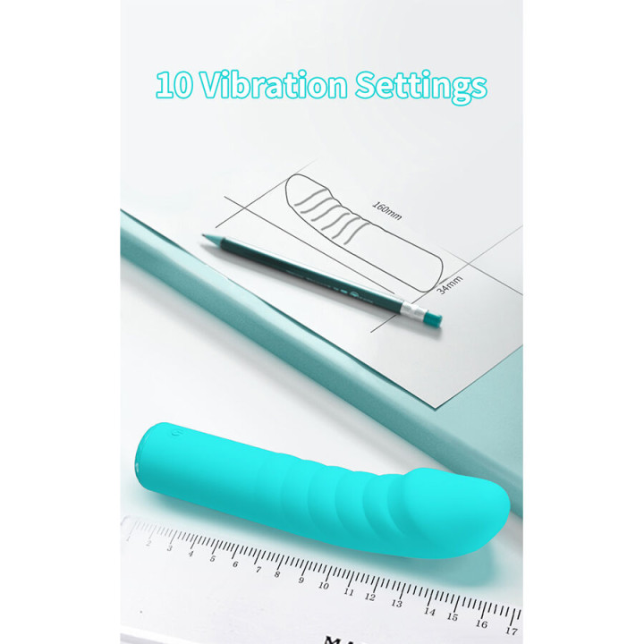 Pretty Love - Rylan g-Spot Blue Vibrator