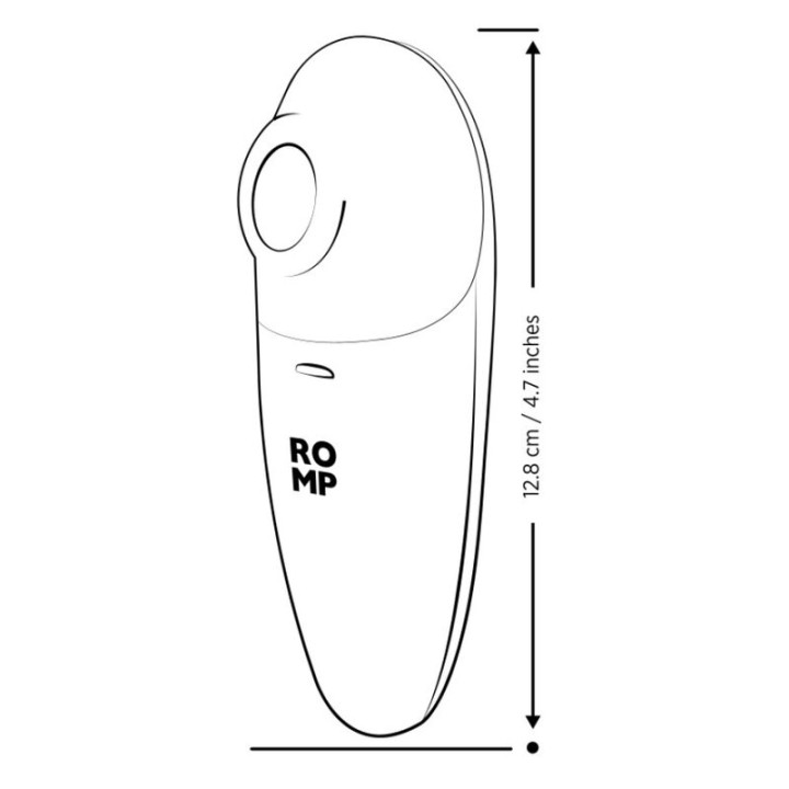 Romp - Switch x Stimolatore Clitorideo 6 Livelli Arancione