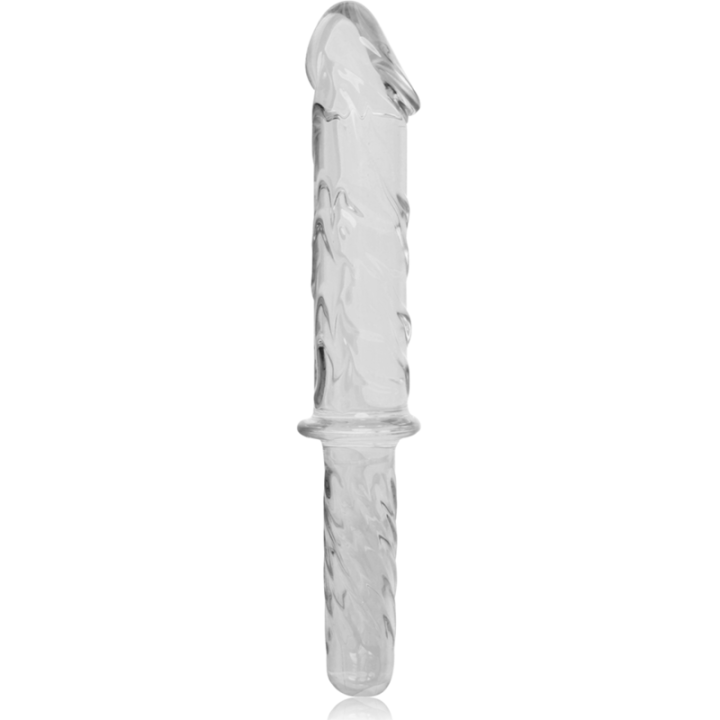 Nebula Series by Ibiza - Modell 24 Dildo Borosilikatglas Klar 28.5 cm -o- 5 cm