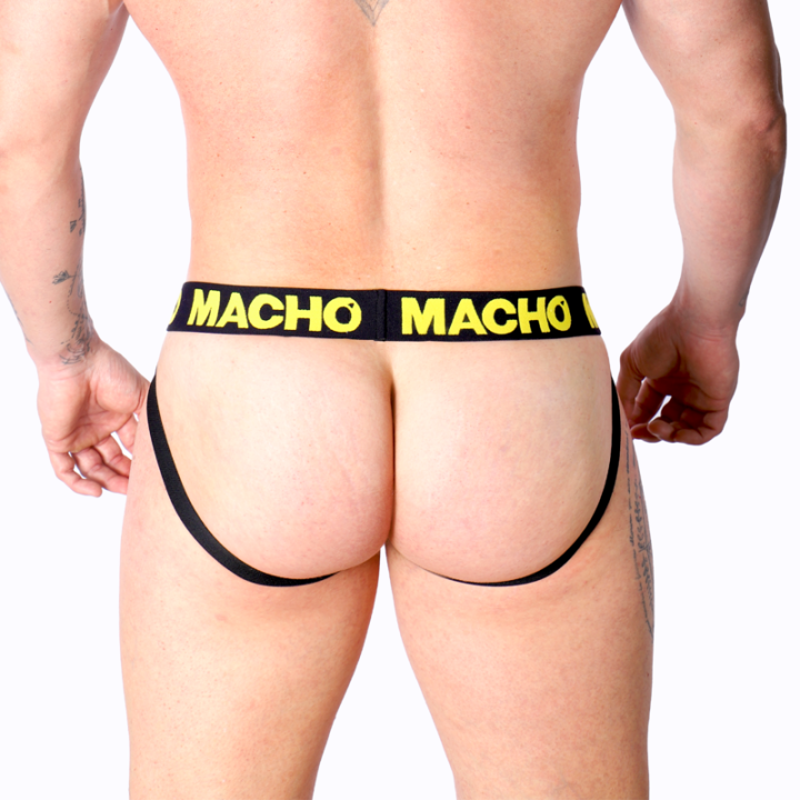 Macho - Mx25a Jock Lycra Gelb s
