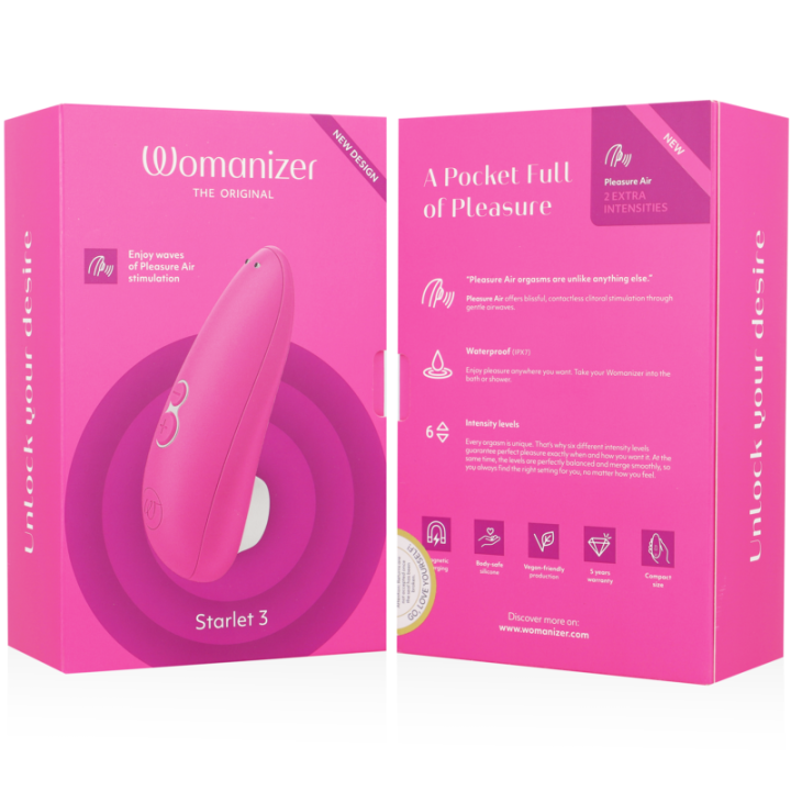 Womanizer - Stimolatore Clitorale Starlet 3 Rosa