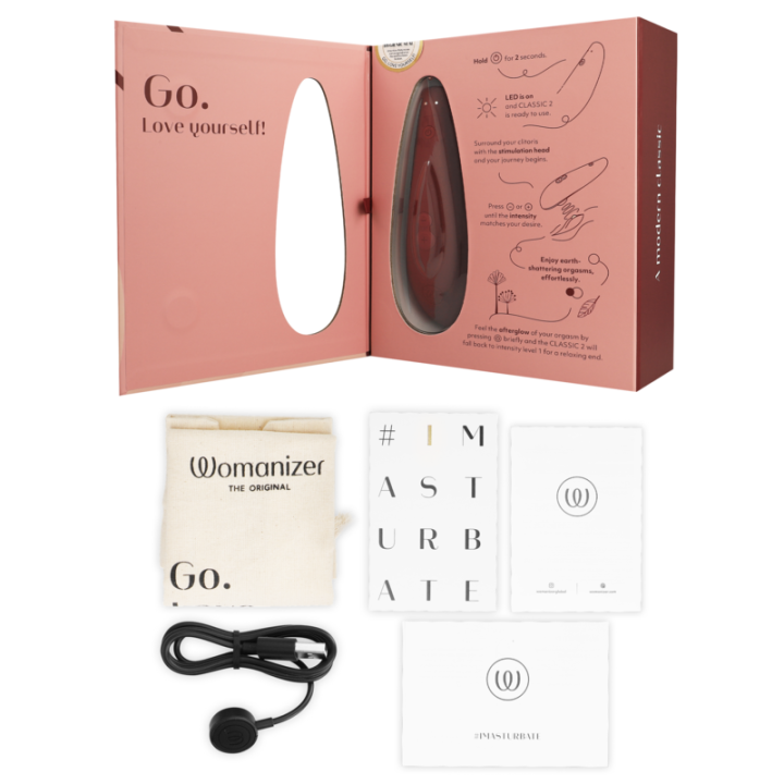 Womanizer - Classic 2 Stimolatore Clitorale Bordeaux