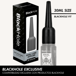 Black Hole - Aplicador de Lubrificante Anal Tamanho p 30 ml