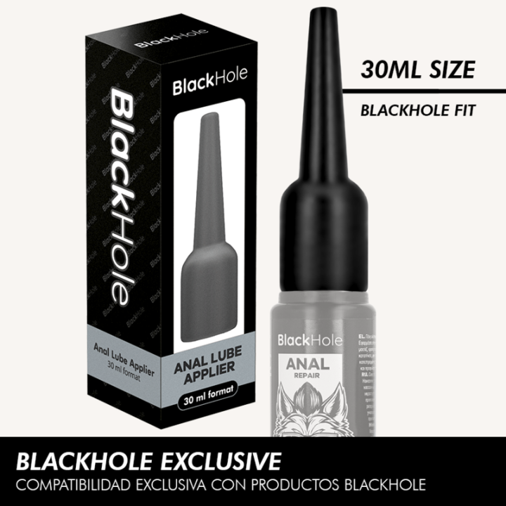 Black Hole - Analgleitmittelapplikator, Grösse s, 30 ml