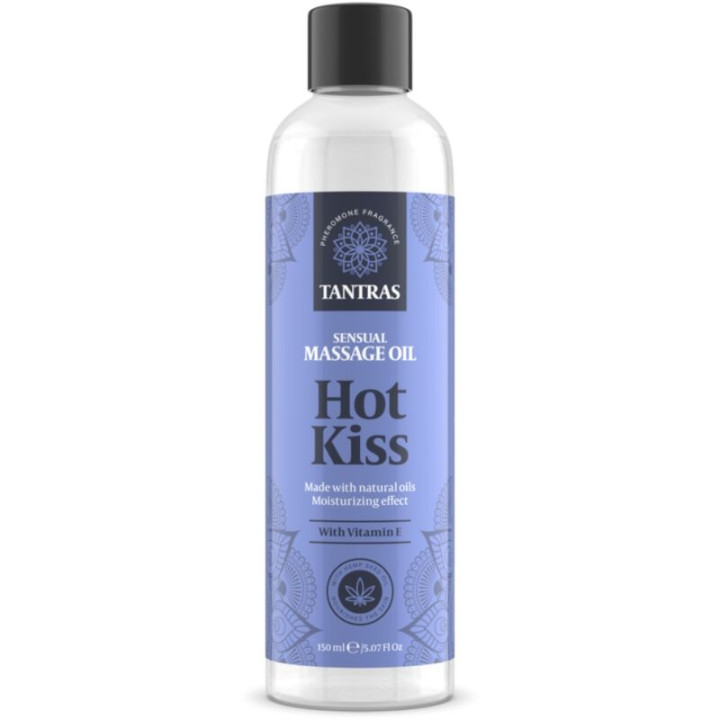 Intimateline - Huile d'Amour Tantras Hot Kiss Massage 150 ml