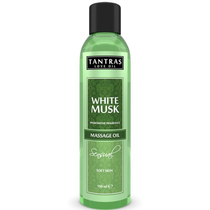 Intimateline - Huile Damour Tantras Musc Blanc 150 ml
