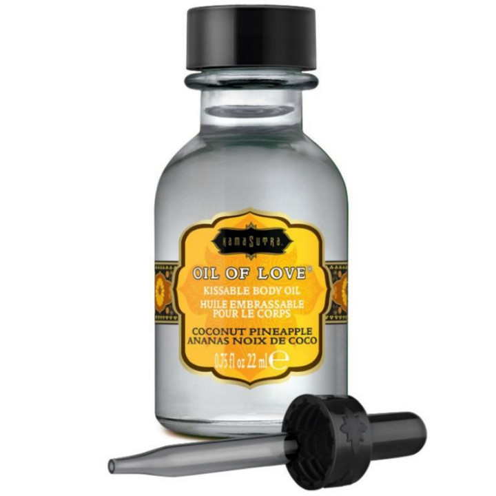 Kamasutra - Huile Comestible Noix de Coco et Ananas 22 ml