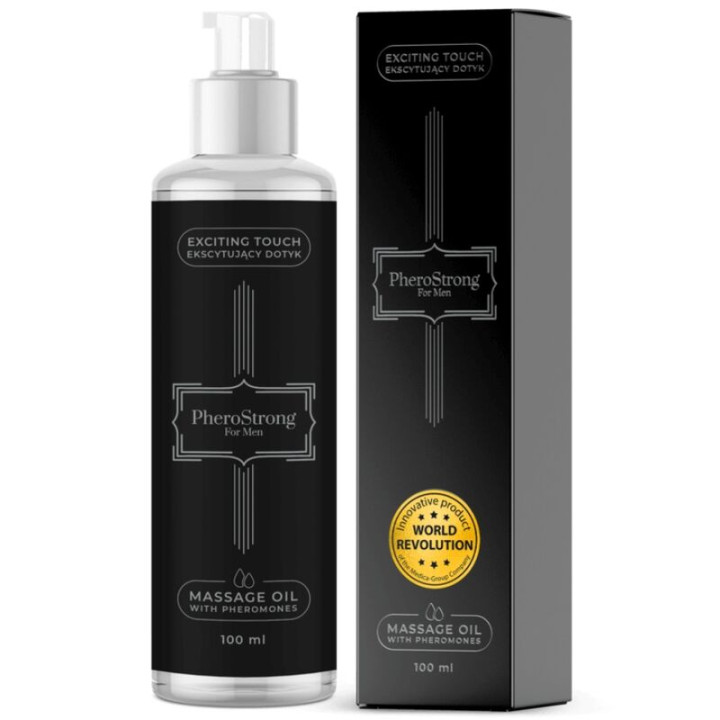 Pherostrong - Olio da Massaggio Per Uomo 100 ml