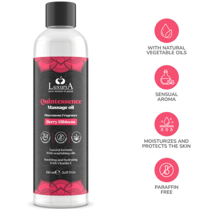 Intimateline Luxuria - Olio Massaggio Bacche 150 ml