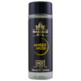 Hot - Aceite de Masaje Amber & Musk 100 ml