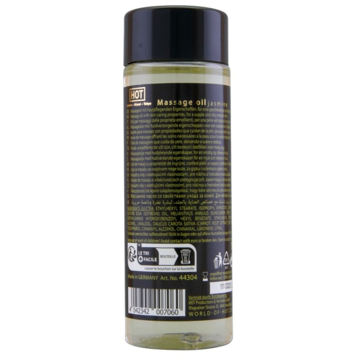 Hot - Óleo de Massagem de Jasmim 100 ml