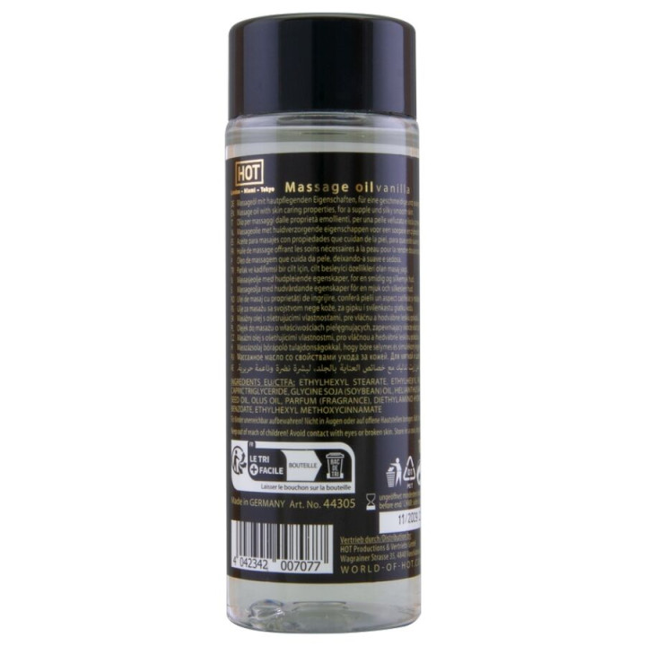 Hot - Massage Oil Vanilla 100 ml