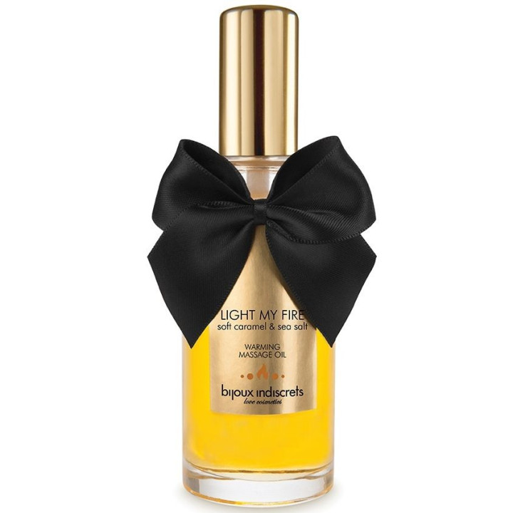 Bijoux - Olejek do Masazu o Efekcie Ciepla o Aromacie Karmelowym