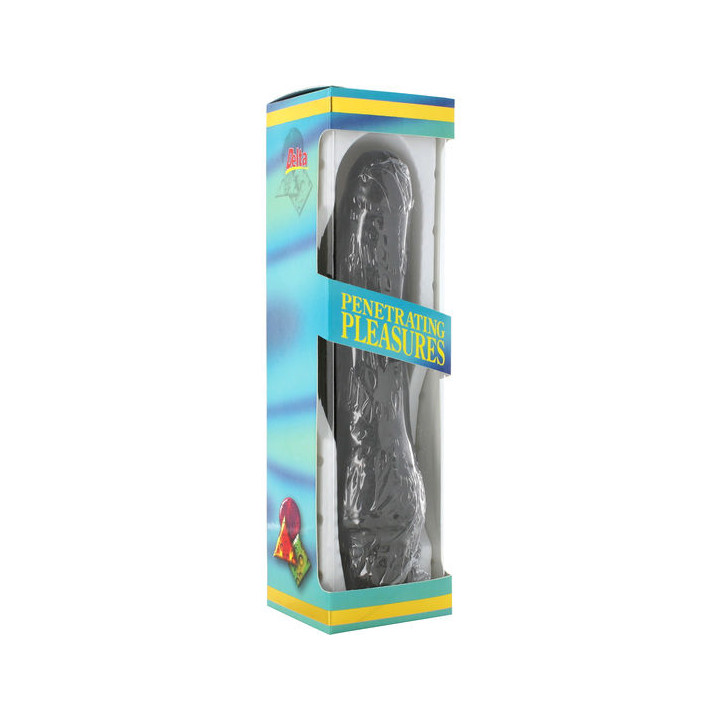 Seven Creations - Vinil p-Shape Vibrator Black Pene 20 cm