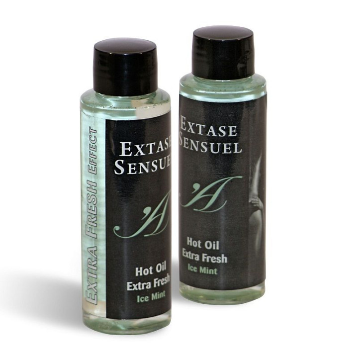 Extase Sensual - Massageöl Mit Extra Frischem Eis Effekt 100 ml