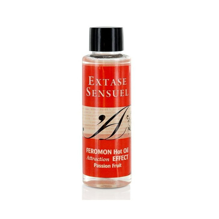 Extase Sensual - Heat Effect Massage Oil With Passion Fruit Pheromones 100 ml