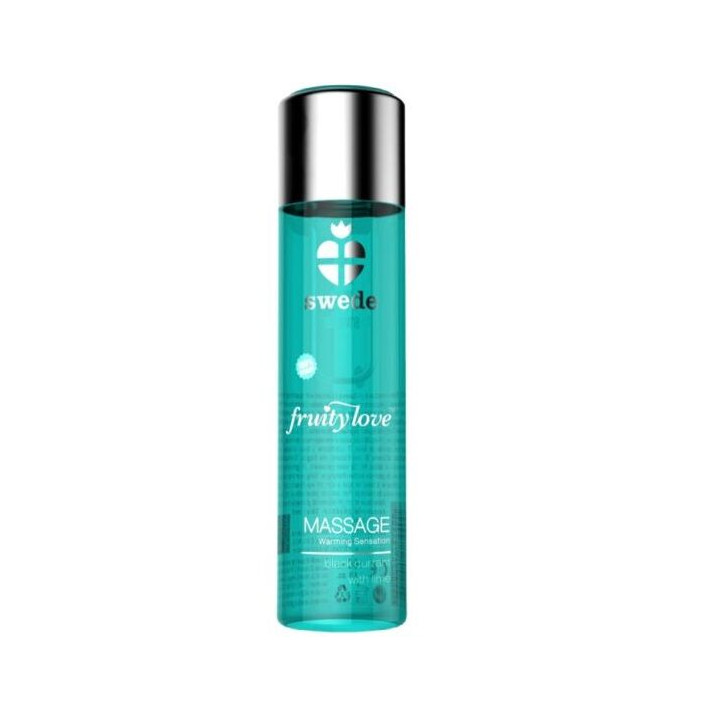Swede - Óleo de Massagem de Efeito Aquecente Fruto de Groselha Preta e Limão 60 ml