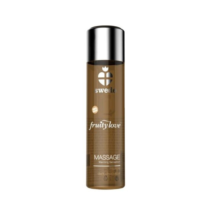 Swede - Fruity Love Warming Effect Massage Oil Intense Dark Chocolate 60 ml