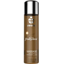 Swede - Fruity Love Huile de Massage Effet Chauffant Chocolat Noir Intense 120 ml