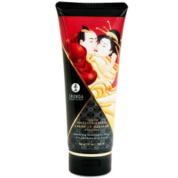 Shunga - Creme de Massagem Morango e Cava 200 ml