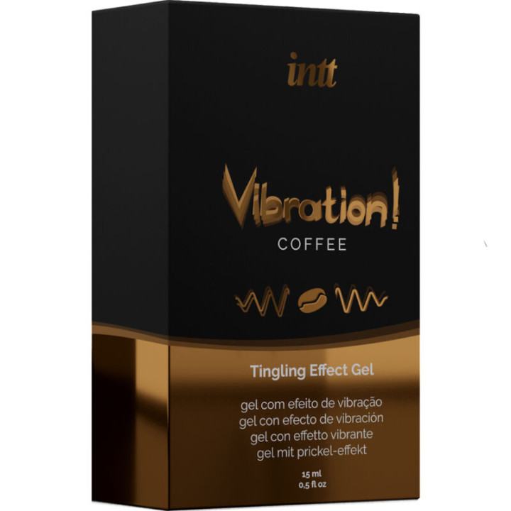 Intt - Puissant Gel Vibrant Liquide Stimulant Intime Café 15ml