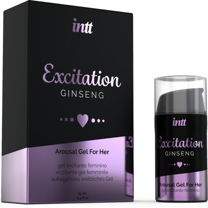 Intt Lubricants - Gel Stimulant et Excitant Activateur de Chaleur Intime Désir Sexuel