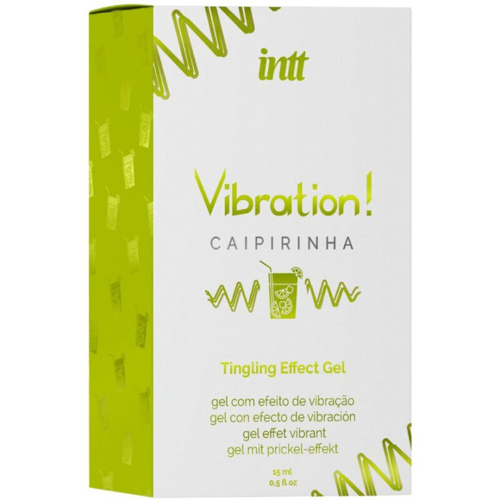Intt - Potente Stimolante Intimo Caipirinha Gel Vibratore Liquido 15 ml