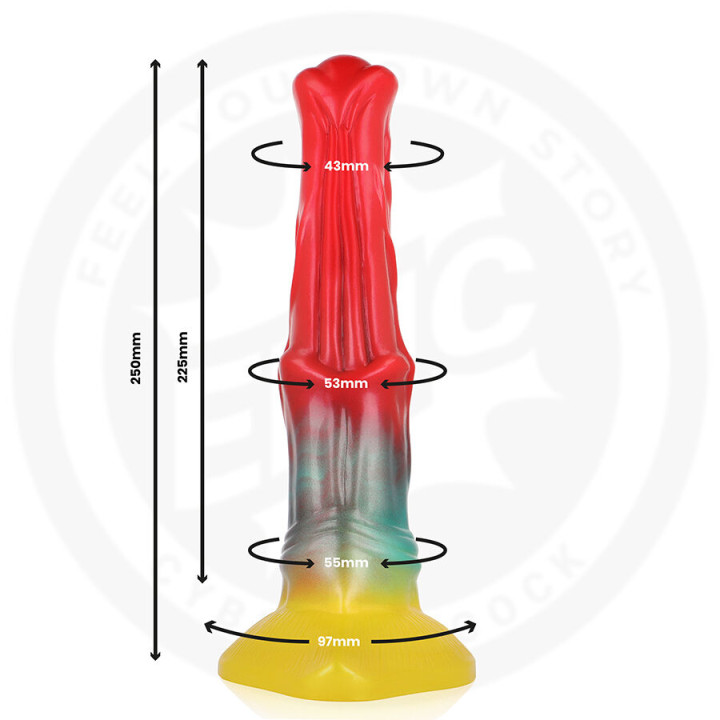 Epic - Błyszczący Dildo Aethon