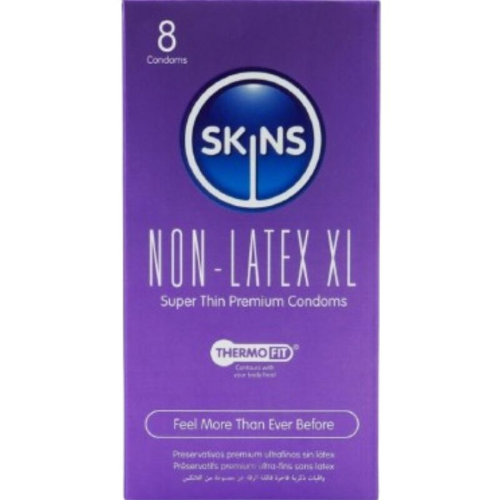Skins - Latexfreie Kondome xl 4er-Packung