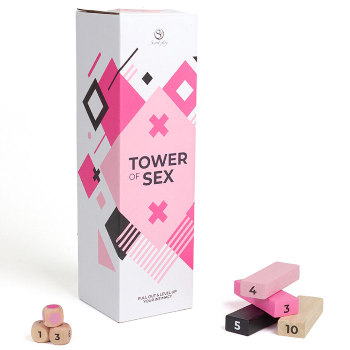 Secretplay - Jeu en Bois la Tour du Sexe