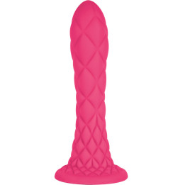 Silexd - Dreamy Dildo Fantasy Silicone Líquido Termorativo Fúcsia 18,5 cm