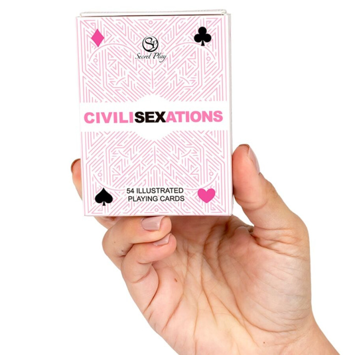 Secret Play - Gioco di Carte Per Coppie "Civilisexations"