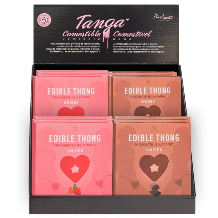 Secret Play - Tanga de Goma de Morango