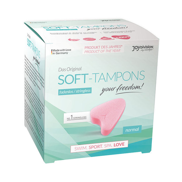 Joydivision Soft-Tampons - Tampones Originales Love / 3uds