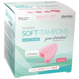 Joydivision Soft-Tampons - Tamponi Morbidi Originali Mini 3 Uds